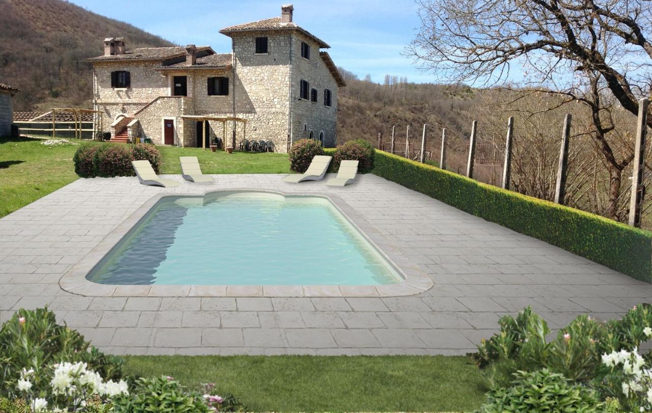 Agriturismo La Commenda-Adults Only Cascia Ngoại thất bức ảnh